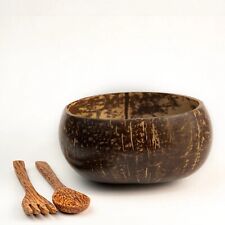 Jumbo Coconut Shell Bowl Durable Salad Snack Smoothie Handmade Coconut Shell