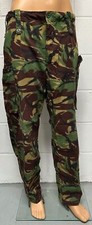 British Military Woodland DPM Camo Tropical Jungle Combat Trousers, 72/80/96