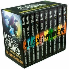 Alex Rider 10 Book Collection Box Set By Anthony Horowitz - Brand New and Sealed
