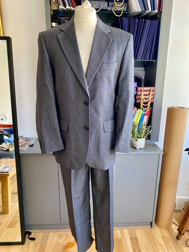 Grey prince wales check - grey,