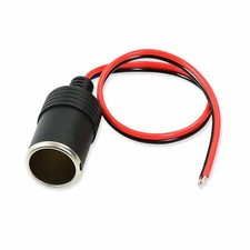 12V-24V NS Female Car Cigar Cigarette Lighter Socket Plug Connector Adapter