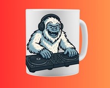 Coffee Mug DJ Yeti Cup Coffee Mug Gift Ceramic