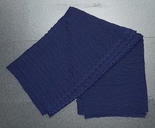 Indian Party Wear Scarf Blue Net Lace Soft Net Dupatta for Wedding Party