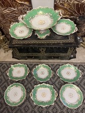Antique 1800s Coalport Green