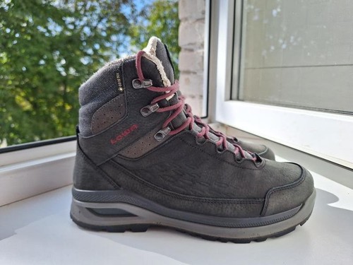 Women lowa boots - grey, 38.5