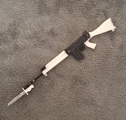 Vintage action man - action, white
