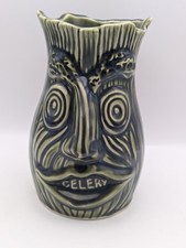 Vintage Unique Pottery Celery