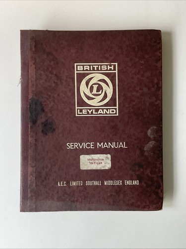 British leyland aec - leyland, mandator