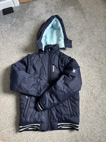 Blue puffer jacket - gillet, s