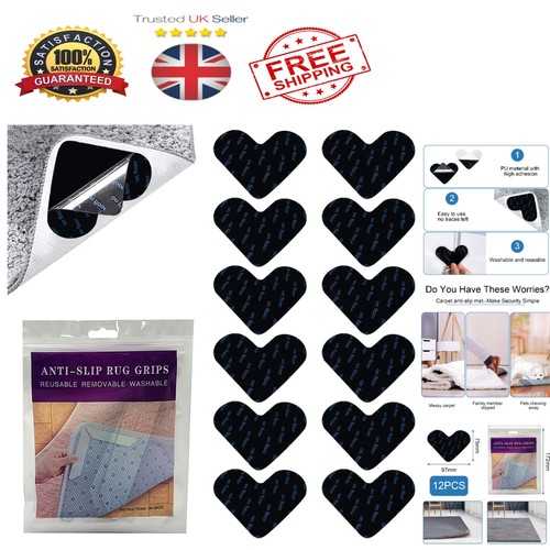 Strong reusable rug grippers - grippers,