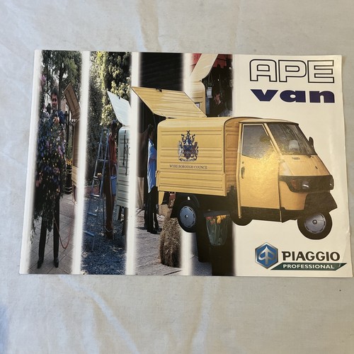 Piaggio professional ape van - piaggio,