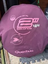 Quechua 2 seconds baby tent with mattress