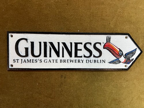 Cast metal guinness toucan - ,