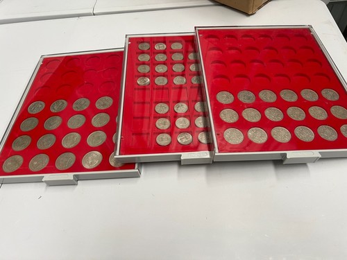 Lindner coin trays coins - 3, &