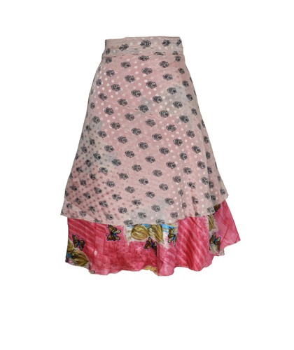 Knee length sari silk - length,