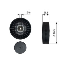 DEFLECTION/GUIDE PULLEY