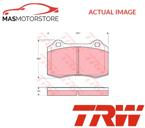 Brake pads set - pads,
