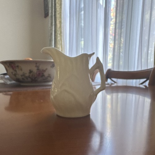 Belleek white embossed - belleek,