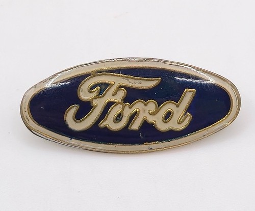 Ford blue oval - oval, pin