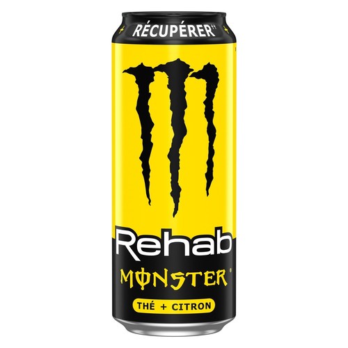 Monster rehab lemon tea - lemon, 4