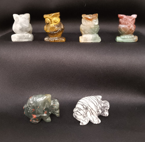 Semi precious carved stone - precious,