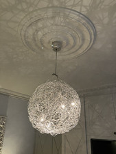 REDUCED Catellani & Smith Hanging Light “Fil De Fer”