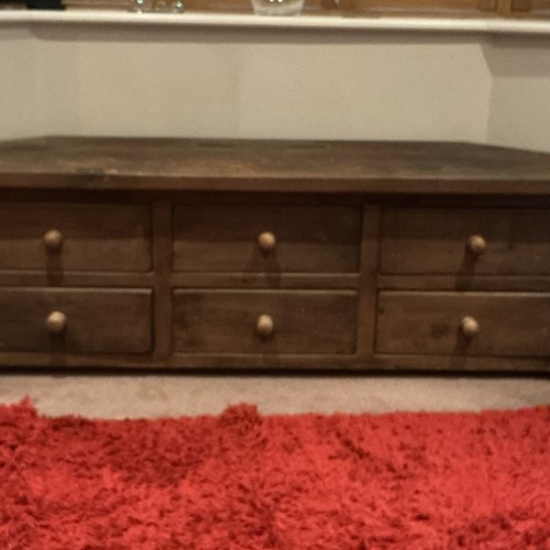 Handmade wooden unit with - unit,