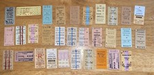 European Railway Tickets From Various Years / Countries