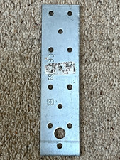 VORMANN 160MM X 40MM x 2MM FLAT JOIN PLATE HEAVY DUTY STEEL BRACKET MENDING