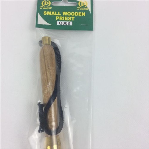 Dennett small wooden priest - dennett,