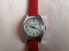VINTAGE 1960,s VERY RARE CHILDS TIMEX SPACE PATROL SMALL WINDUP WATCH WORKS GOOD