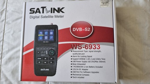 Satlink signal strength meter - satlink,