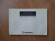 Vauxhall Astra & Belmont Drivers Manual Handbook TS 1217-A-91 From The 90s