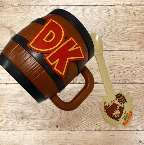 Used donkey kong barrel - barrel, mug