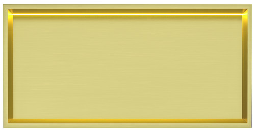 Brushed brass illuminated - brushed,