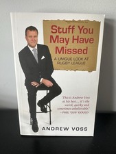 Stuff You May Have Missed Andrew Voss Rugby League Book