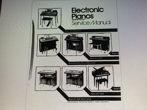 Wurlitzer electronic piano - wurlitzer,