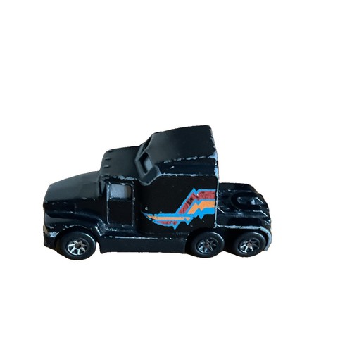 Hotwheels big rig black - 76,