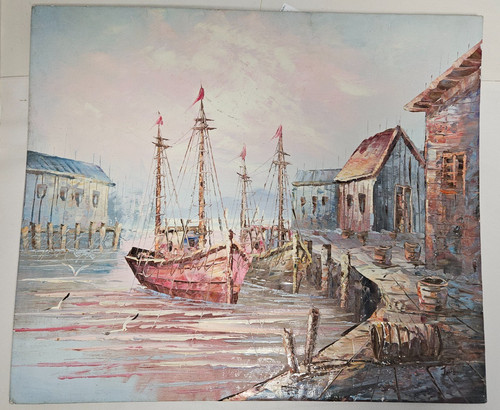 Original signed oil painting - signed,