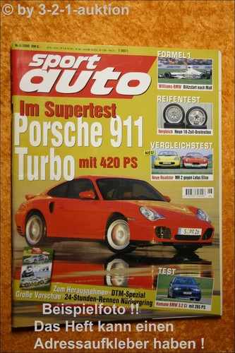 Sport auto porsche - sport, 6/00