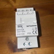 Ideal KTF 8 24 Bell transformer Ring Doorbell 8v - 24v IP 20 en61558 18v