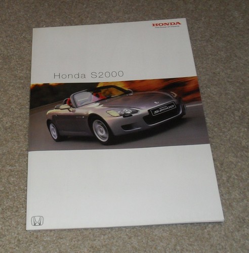 Honda s2000 brochure 2002 - honda,