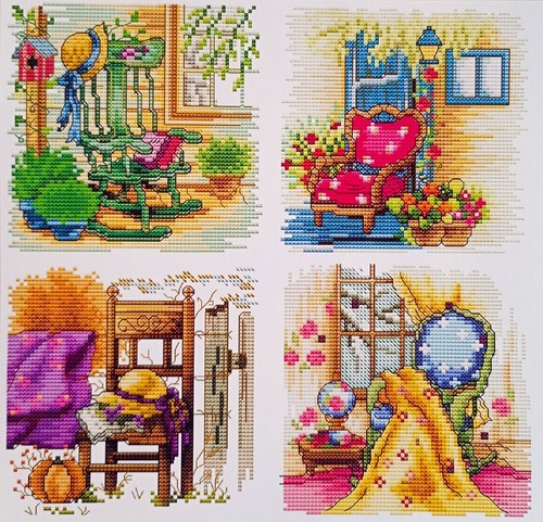 Four seasons chairs 14 - four, count
