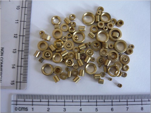 Clock bushes pivot - clock, brass