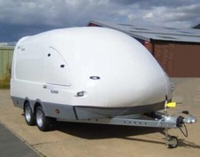 WOODFORD COVERED CAR TRAILER