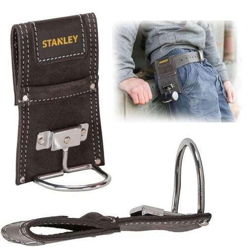 Stanley leather hammer holder - leather,