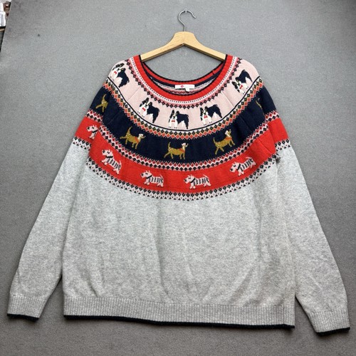 Boden edie jumper fairisle - xl,