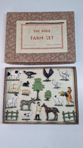 Vintage farm set - farm, lead
