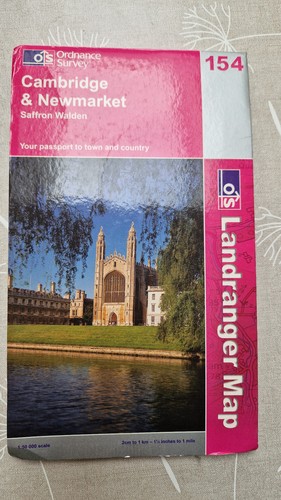 Landranger map 154 - landranger,