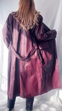 Vintage burgundy leather - burgundy,